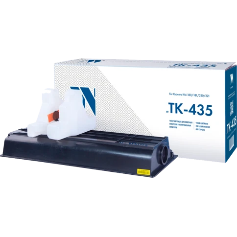 -/ Тонер-картридж NVP NV-TK-435 для Kyocera TASKalfa 180/ 220/ 181/ 221 (15000k) фото 1