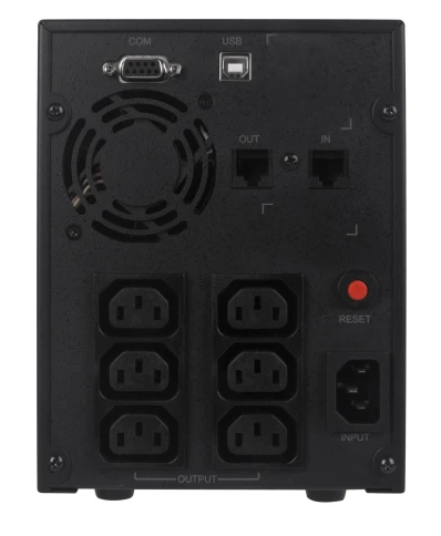 ИБП CyberPower VALUE 2200EI, Line-Interactive, 2200VA/1320W, USB&Serial, RJ11/RJ45, 6 IEC-320 С13 розеток, Black, 0.16х0.21х0.35м., 14.7кг./ UPS Line-Interactive CyberPower VALUE2200EILCD 2200VA/1320W USB/RS-232/RJ11/45 (6 IEC С13) фото 6