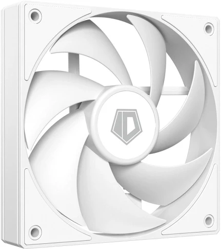 Вентилятор для корпуса ID-Cooling AF-125-W 120х120x25 белый 4-pin 30дБ Ret [AF-125-W] фото 2