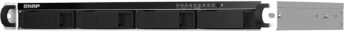 Сетевое хранилище без дисков/ SMB QNAP TS-464eU-8G NAS 4 HDD trays, rackmount 1U, 1 PSU. 4-core Intel Celeron N5105/N5095 2.0-2.9 GHz, 8 GB RAM, 2x2.5GbE, 2xUSB 3.2 Gen 2 (10Gbps), 2xUSB 2.0, 1xHDMI, 2xM.2 PCIe Gen 3 x1 slots , W/o rail kit RAIL-B02 фото 4