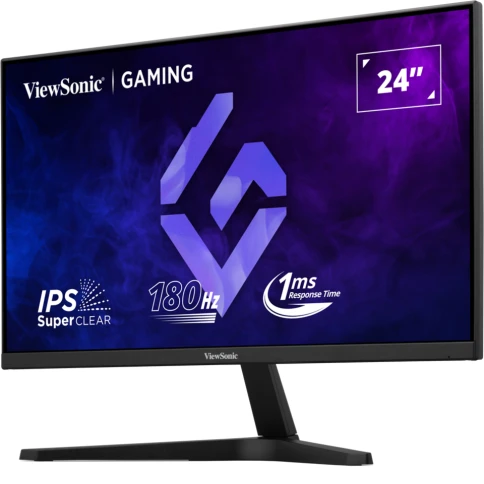 Монитор ViewSonic 23.8" VX24G1-HD черный IPS LED 1ms 16:9 HDMI матовая 1000:1 300cd 178гр/178гр 1920x1080 180Hz DP FHD 4.1кг фото 4