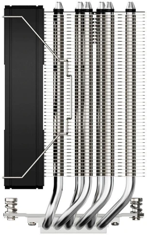 Устройство охлаждения(кулер) ID-Cooling SE-610-XT Basic Soc-AM5/AM4/1200/1700/1851 серебристый/черный 4-pin 29.85dB Al+Cu 250W 900gr Ret фото 5