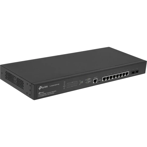 Коммутатор/ Omada 8-Port PoE+ 2.5GBASE-T L2+ Managed Switch with 2 10GE SFP+ Slots фото 1