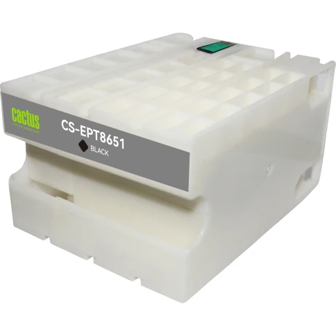 Картридж струйный/ Картридж струйный Cactus CS-EPT8651 T8651 черный (8000стр.) для Epson WF5190/5690 фото 2