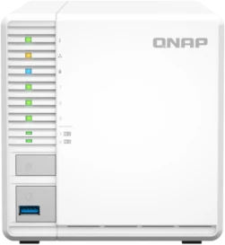 Сетевое хранилище без дисков/ SMB QNAP TS-364-8G NAS 3 HDD, 4-core Intel Celeron N5105/N5095 2.0 up to 2.9 GHz, 8 GB RAM (1x8 GB) up to 16 GB (2x8GB), 2.5 Gigabit Ethernet, 2xUSB 3.2 Gen 2 (10Gbps), 1xUSB 3.2 Gen 1, 2xM.2 PCIe Gen 3 x2 slots фото 1