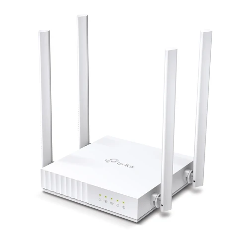 Маршрутизатор/ AC750 Wireless Dual Band Router, 433 at 5 GHz +300 Mbps at 2.4 GHz, 802.11ac/a/b/g/n, 1 port WAN 10/100 Mbps + 4 ports LAN 10/100 Mbps, 3 fixed antennas, L2TP Russia/PPTP Russia/PPPoE Russia support, IGMP Snooping/Proxy, Bridge and 802.1Q T фото 2