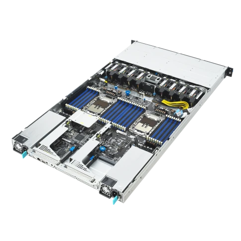 Серверная платформа/ ASUS RS700-E12-RS4U, 1U, 2 x Intel Xeon 6 LGA 4710, 32 x DDR5 6400, 4x 2.5"/3.5" hsb  NVMe/SATA*/SAS*, 2 x PCIE Gen5 x16, 2 x OCP3.0, 2 x M.2 Gen5 x2 (2280/2260)(VROC required for RAID), 1+1 2000W фото 5