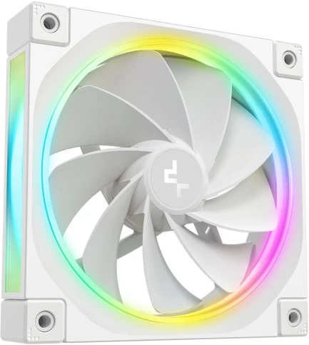 Вентилятор для корпуса Deepcool FL12R Wh Reverse ARGB 120х120x25 белый 4-pin 33.9дБ (R-FL12R-WHAPN1-G) Ret фото 4