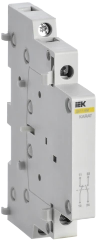 Контакт дополнительный ДК11-КМ 1НО+1НЗ KARAT IEK фото 2