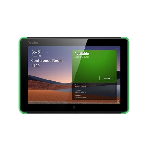 Панель бронирования переговорных комнат/ Yealink [RPV2] Android 13 8" (1280x800) LCD Panel / 2-year AMS [1303222] фото 1