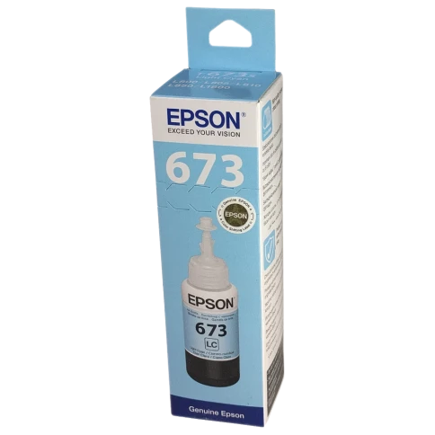 Чернила/ Epson 673 EcoTank Ink light cyan фото 1