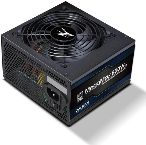 Блок питания Zalman ATX 800W ZM800-TXII V2 80+ (20+4pin) APFC 120mm fan 8xSATA RTL фото 1