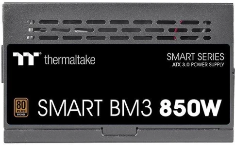 Блок питания Thermaltake ATX 850W Smart BM3 Gen.5 80+ bronze (20+4pin) APFC 120mm fan 12xSATA Cab Manag RTL [PS-SPD-0850MNFABE-3] фото 4