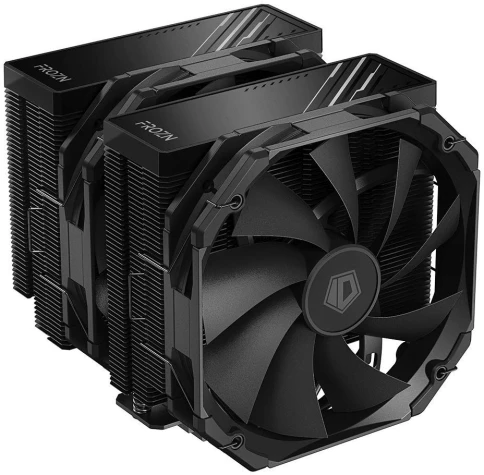 Кулер ID-Cooling Frozn A720 Soc-AM5/AM4/1200/1700/1851 черный 4-pin 33.5dB Al+Cu 300W 1300gr Ret (FROZN A720 BLACK) [FROZN A720 BLACK] фото 1