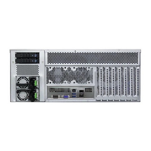 Серверный корпус/ RSC-4ET, 4U 24x 3.5" hot-swap bays, tool-less 3.5" and 2.5" HDD tray, 1200W CRPS redundant power supply, 2x 2.5" hot-swap OS, rail, 4U24 SAS 12G expander controller on backplane (35X series) фото 4