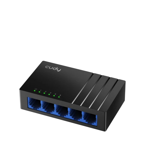 Коммутатор/ 5-Port Gigabit Metal Switch, 5 10/100/1000M RJ45 Ports, Loop Detection, Desktop Metal Case, Power Saving, Plug & Play фото 2
