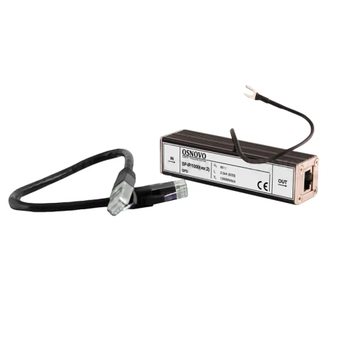 Грозозащита IP-сетей/ SP-IP/1000(ver.2) Устройство грозозащиты для локальной вычислительной сети (скорость до 1000 Мб/с), 1 вход (RJ45-мама), 1 выход (RJ45-мама). фото 3