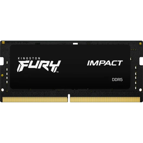 Память оперативная/ Kingston 16GB 6000MT/s DDR5 CL38 SODIMM FURY Impact XMP фото 1