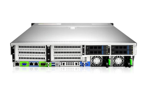 Серверная платформа/ Gooxi SL201-D12RE-G3 2u 12 bay platform with expander backplane; based on Ice lake. 2x 2.5" rear SAS/SATA;  2x 2.5" rear NVMe ; RAID 9460-8i 4G +BBU; 2xPCIe 4.0x16; 4xPCIe 4.0x8 ; RAIL kits; 2x1300W psu EU power cables фото 2