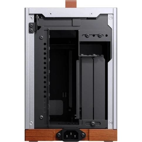 Корпус без блока питания/ Case JONSBO T9, Micro-Tower, no fan, 1xUSB-C 3.2, SFX PSU Support, mITX Silver фото 5