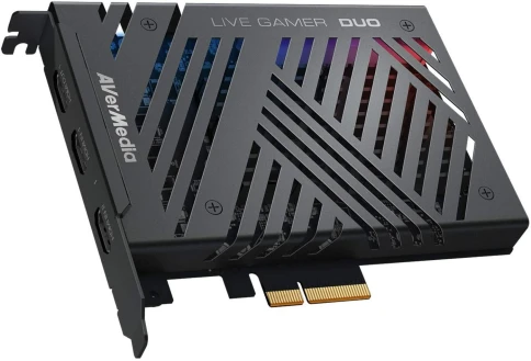 Карта видеозахвата Avermedia LIVE GAMER DUO GC570D внутренний PCI-E x4 [LIVE GAMER DUO GC570D] фото 1