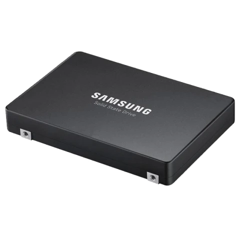 Твердотельный накопитель/ Samsung SSD PM1643a, 3840GB, 2.5" 15mm, SAS 12Gb/s, 3D TLC, R/W 2100/2000MB/s, IOPs 450 000/90 000, TBW 7008, DWPD 1 (12 мес.) фото 1