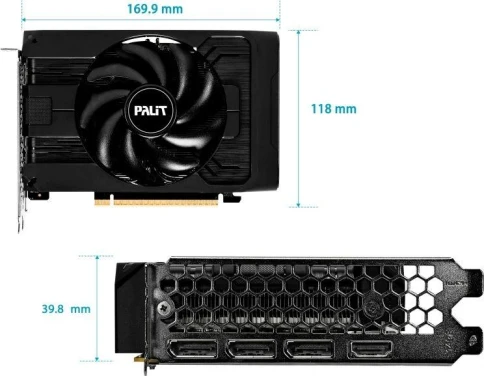 Видеокарта/ Palit GeForce RTX 5050 STORMX OC фото 9
