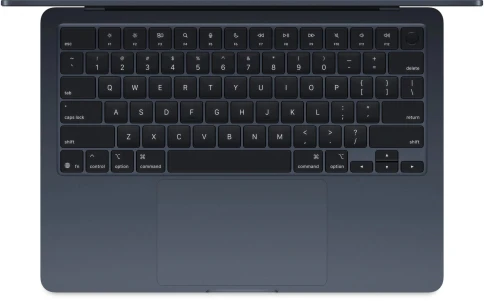 Ноутбук Apple MacBook Air A3240 M4 10 core 16Gb SSD512Gb/10 core GPU 13.6" Liquid Retina (2560x1664) macOS midnight WiFi BT Cam (MW133LL/A) фото 2