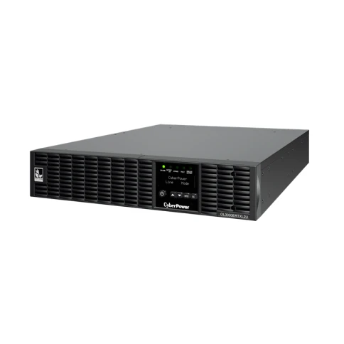 ИБП CyberPower OL3000ERTXL2U, Rackmount, Online, 3000VA/2700W, 8 IEC-320 С13, 1 IEC C19 розеток, USB&Serial, RJ11/RJ45, SNMPslot, LCD дисплей, Black, 0.5х0.8х0.2м., 37.5кг./ UPS Online CyberPower OL3000ERTXL2U 3000VA/2700W USB/RS-232/Dry/EPO/SNMPslot/ фото 1
