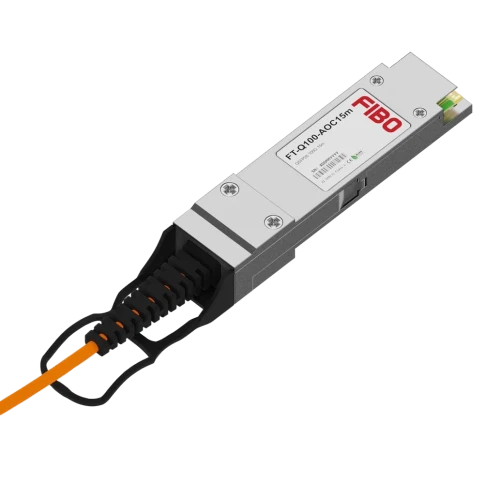Кабель/ FT-Q100-AOC15m QSFP28 AOC модуль 100G, оптический кабель, 15 метров фото 2