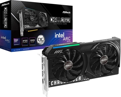 Видеокарта Asrock PCI-E B570 CL 10GO INTEL ARC B570 10Gb 160bit GDDR6 2600/19000 HDMIx1 DPx3 HDCP Ret фото 6