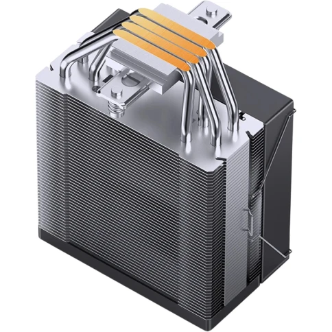 Кулер для процессора/ CPU Cooler JONSBO CA40 ARGB (225W, 4-pin PWM, 157mm, Al/Cu, 4x6mm, ARGB, 1x120mm, 69.61CFM, 32.6dBA, 1800RPM, S: 1851/1700/1200/115X, AM4/AM5 Black) фото 5