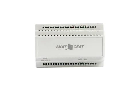 599 SKAT-24-3.0 DIN источник питания 24В 3А АКБ внешн. 1х12-17Ач ток заряда 3,0–Iнагр. фото 2