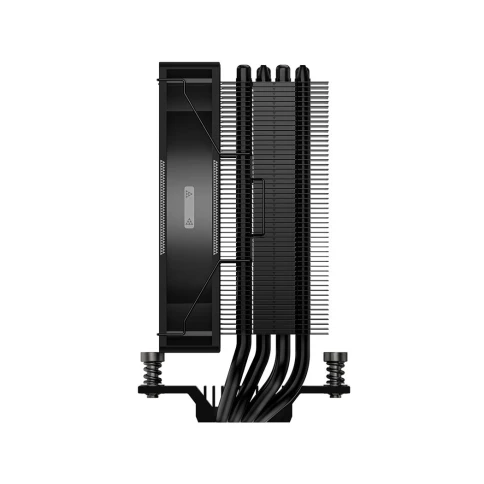 Кулер для процессора/ CPU Cooler PCCooler RT400 ARGB BK (235W, 4-pin PWM, 148mm, Al/Cu, 4x6mm, ARGB, 1x120mm, 73.32CFM, 34.9dBA, 2200RPM, S: 115X/1200/1700/1851 , AM4/AM5, black) фото 7