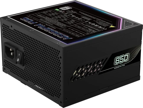 Блок питания Gigabyte ATX 850W Aorus Elite GP-AE850PM PG5 Gen.5 80+ platinum (20+4pin) APFC 120mm fan 8xSATA Cab Manag RTL [GP-AE850PM PG5] фото 2