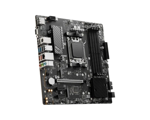 Материнская плата/ MB MSI AMD B650 sAM5, 4xDDR5(256GB), D-SUB/HDMI 2.1/DP, 1xPCIe 4.0x16, 2xPCIe 3.0, 1xLAN (2.5GbE), 4xSATA 6Gb/s, 2xM.2, 4xUSB 3.2, 4xUSB 2.0, 1xPS/2, mATX фото 5