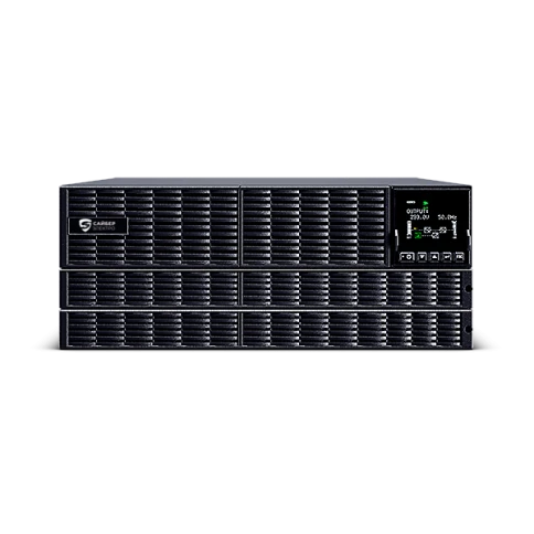 Источник бесперебойного питания/ UPS Сайбер Электро ЭКСПЕРТ-II-6000Р Онлайн, Стойка/Напольный 6000ВА/6000Вт. USB/RS-232/SNMP Slot/EPO/Relay/ByPass (4 IEC С13);(4) C19; Клеммная колодка (1) (12В /7Ач. х 16) 4U фото 2