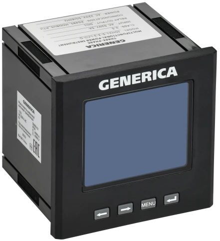 Мультиметр цифр. щит. 3-ф. DO RS-485 96х96 LCD GENERICA фото 2