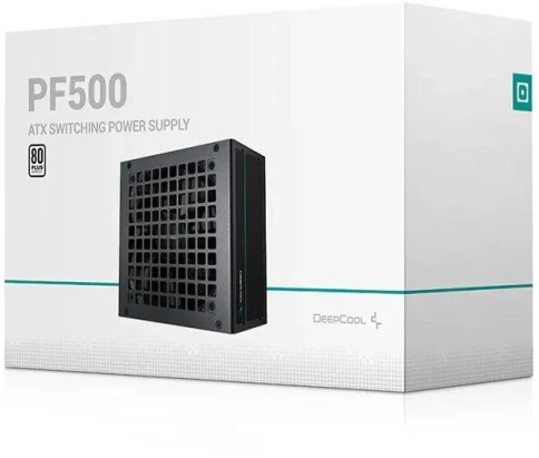Блок питания Deepcool ATX 500W PF500 V2 80 PLUS WHITE (20+4pin) APFC 120mm fan 6xSATA RTL [R-PF500D-HA0B-WDEU] фото 6