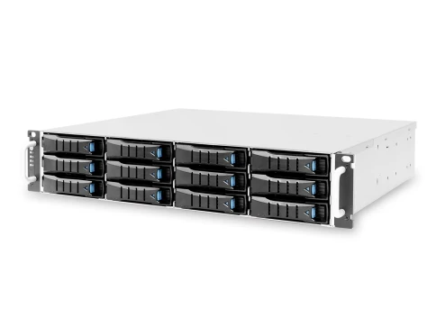Дисковая полка/ J2012-04-04X, 2U 12x 3.5" hot-swap bays, hot-swap JBOD with dual SAS 12G expander controller, dual BMC, tool-less HDD tray, 550W 1+1 hot-swap redundant 80+ Platinum, tool-less rail kit (4X series) фото 2