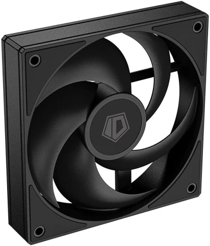 Вентилятор для корпуса ID-Cooling AS-120-K 120х120x25 черный 4-pin 30дБ Ret [AS-120-K] фото 4