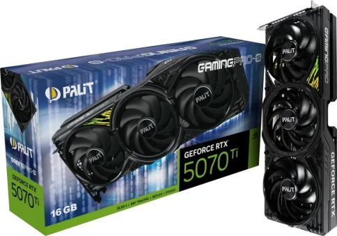 Видеокарта PCIE16 RTX5070TI 16GB PA-RTX5070Ti GAMINGPRO-S 16GB PALIT фото 10