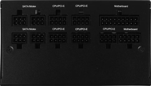 Блок питания Chieftec ATX 650W PowerUp GPX-650FC 80+ gold 24pin APFC 120mm fan 9xSATA Cab Manag RTL [GPX-650FC] фото 9