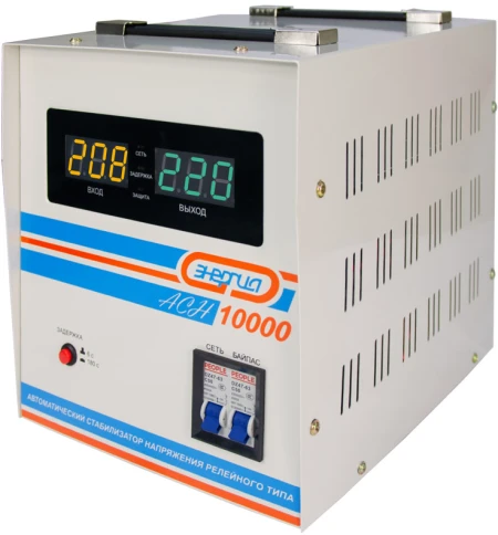 Стабилизатор  АСН-10 000  ЭНЕРГИЯ с цифр.дисплеем/ Stabilizer ASN-10 000 ENERGY with digital display фото 4