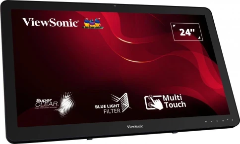 Монитор ViewSonic 23.6" TD2430 черный VA LED 16:9 HDMI M/M матовая 200cd 178гр/178гр 1920x1080 VGA DP FHD USB Touch 5.51кг фото 2