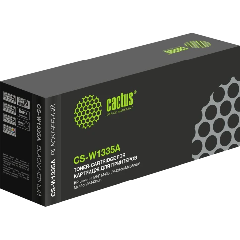 -/ Картридж лазерный Cactus CS-W1335A W1335A черный (7400стр.) для HP LJ MFP M438n/M438dn/M438nda/M442d фото 2