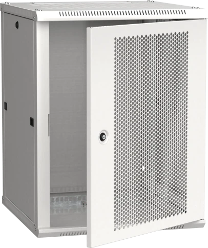 ITK Шкаф LINEA W 12U 600x600 мм дверь перфорированная, RAL7035 фото 1