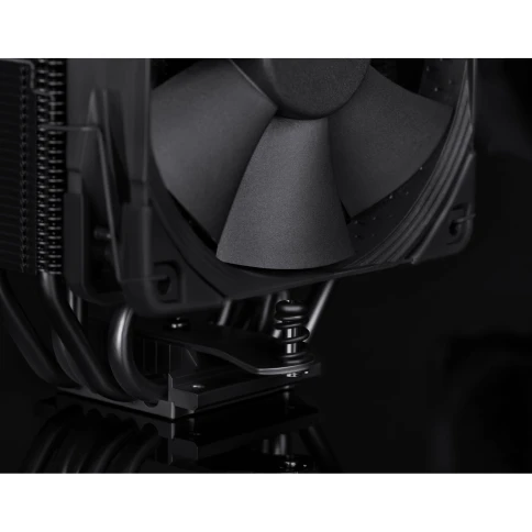 Кулер для процессора/ CPU Cooler Noctua NH-U12S chromax.black (129W, 4-pin PWM, 158mm, Al/Cu, 5x6mm, 1x120x120x25mm, 54.97CFM, 22.4dBA, 1500RPM, S: 1851/1700/1200/115X, AM5/AM4, Black) фото 7