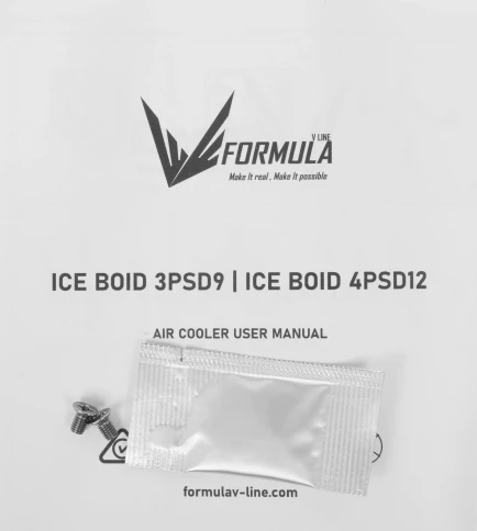 Устройство охлаждения(кулер) Formula Ice Boid 4PSD12 Soc-AM5/AM4/1200/1700/1851 черный 4-pin 34.3dB Al+Cu 200W 448gr Ret фото 11
