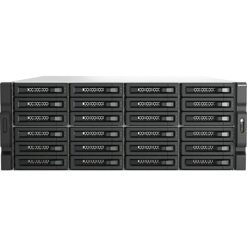 Полка расширения сетевого хранилища без дисков/ ENTERPRISE QNAP TL-R2400PES-RP PCIe Interface JBOD expansion module, 24 bays 3.5 "/ 2.5" SATA 6 Gb/s 4U rackmount, 2 PSU. W/o RAIL-A02-90 фото 2